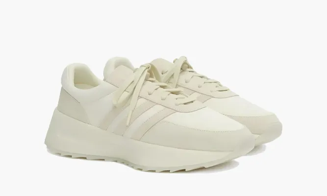 Кроссовки Adidas Fear Of God Athletics Los Angeles «Pale Yellow» белый