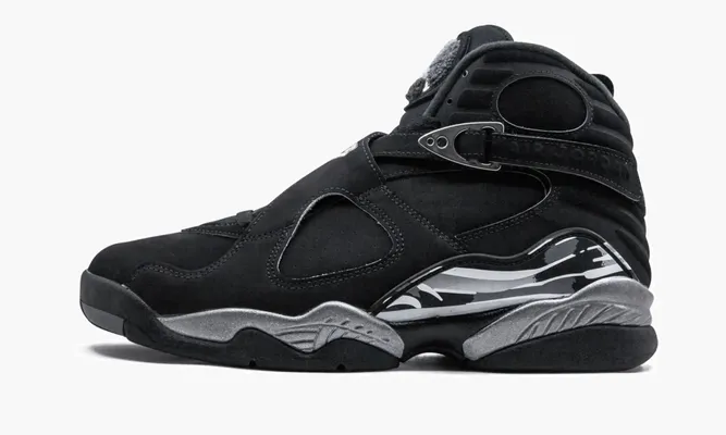 Кроссовки Air Jordan 8 Retro «Chrome» черный
