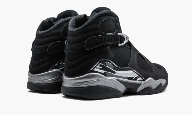 Кроссовки Air Jordan 8 Retro «Chrome» черный