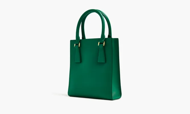 Сумки Prada Saffiano Leather Handbag зеленый