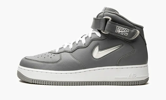 Кроссовки Air Force 1 Mid QS «Jewel NYC Cool Grey» серый