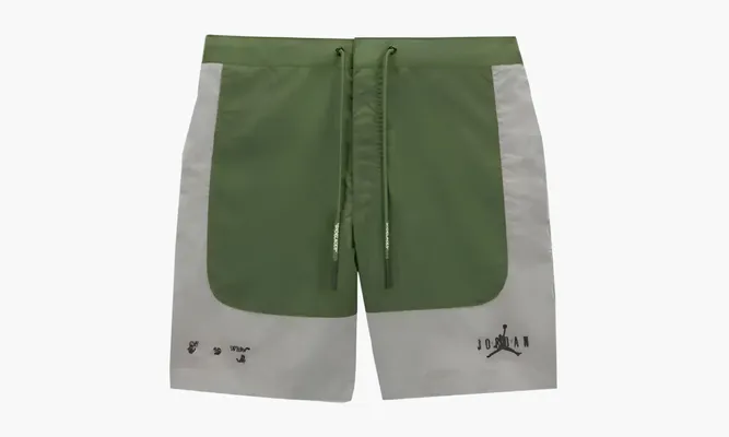 Одежда Jordan X Off-white Shorts «Green» зеленый