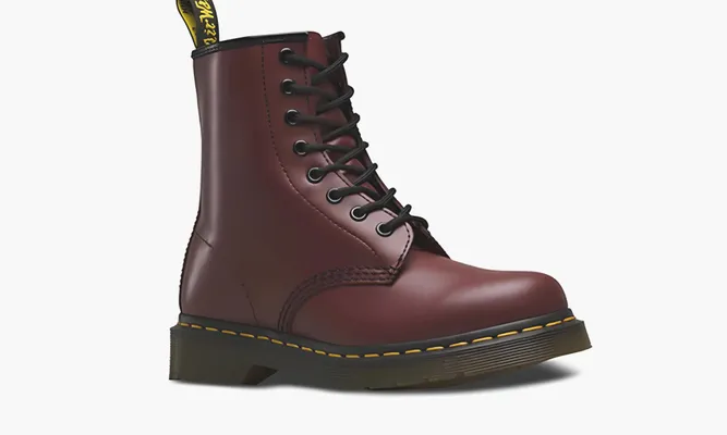 Обувь Dr. Martens 1460 «Cherry Red Smooth Leather» бордовый