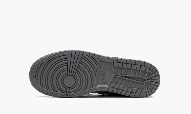 Кроссовки Air Jordan 1 Low SE Craft GS «Inside Out» серый