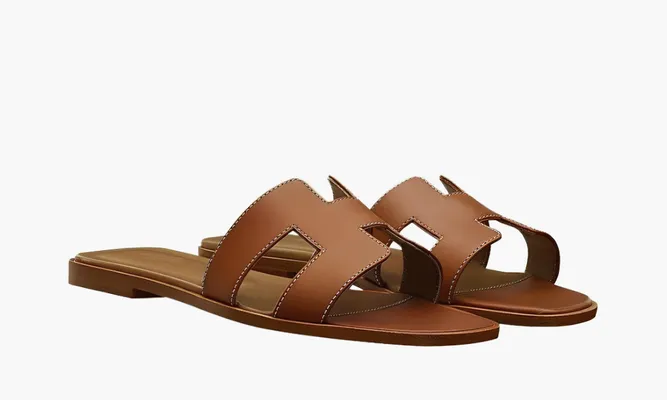 Обувь Hermes Slates «Brown» коричневый