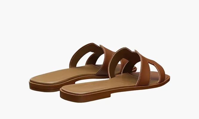 Обувь Hermes Slates «Brown» коричневый