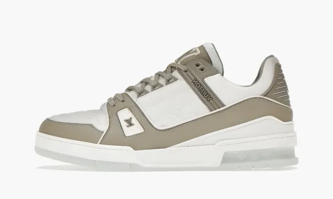Кроссовки Louis Vuitton Trainer «Ash» белый