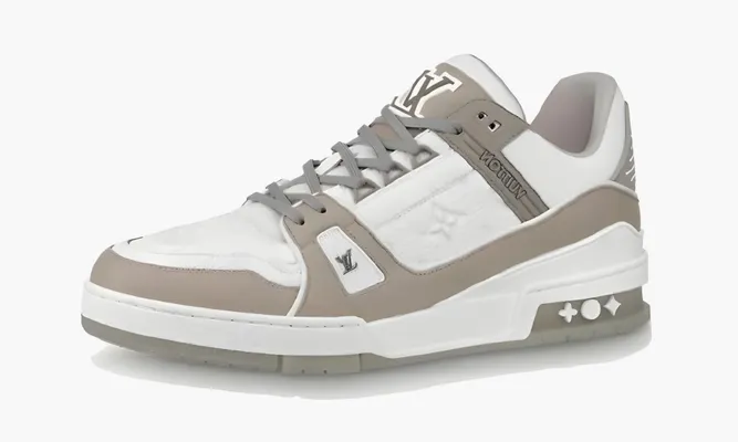 Кроссовки Louis Vuitton Trainer «Ash» белый