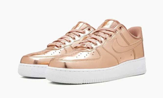 Кроссовки Air Force 1 SP WMNS «Metallic Bronze» золотой