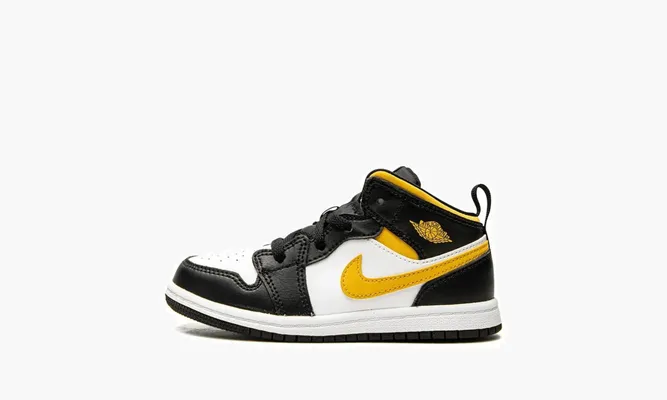 Для самых маленьких Air Jordan 1 Mid TD «Pollen» белый