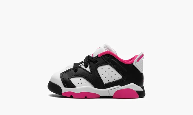 Для самых маленьких Air Jordan 6 Low TD «Fierce Pink» белый