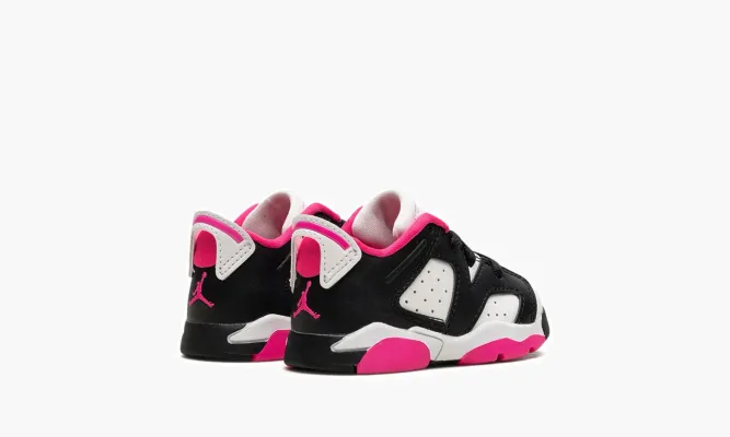 Для самых маленьких Air Jordan 6 Low TD «Fierce Pink» белый