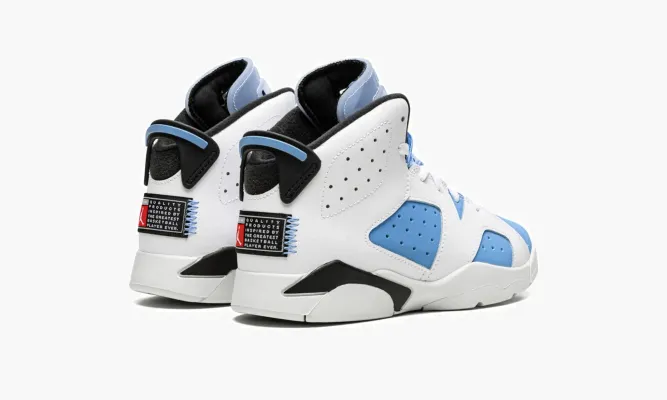 Для самых маленьких Air Jordan 6 Retro PS «Unc» белый