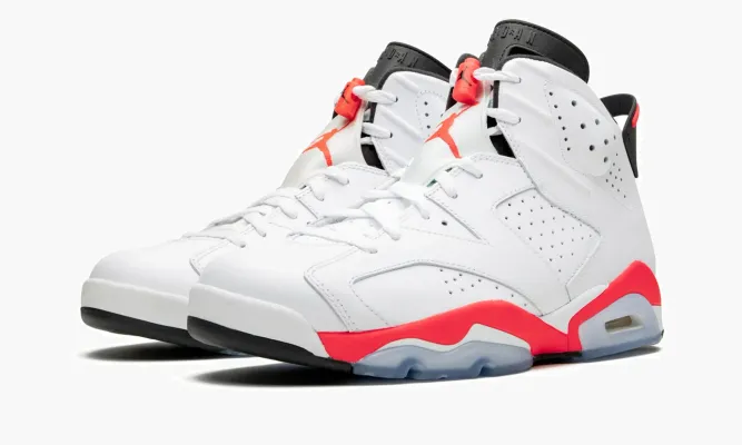 Кроссовки Air Jordan 6 Retro «Infrared» белый