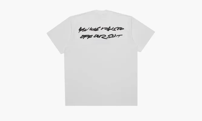 Одежда Supreme Futura Box Logo Tee «White» белый