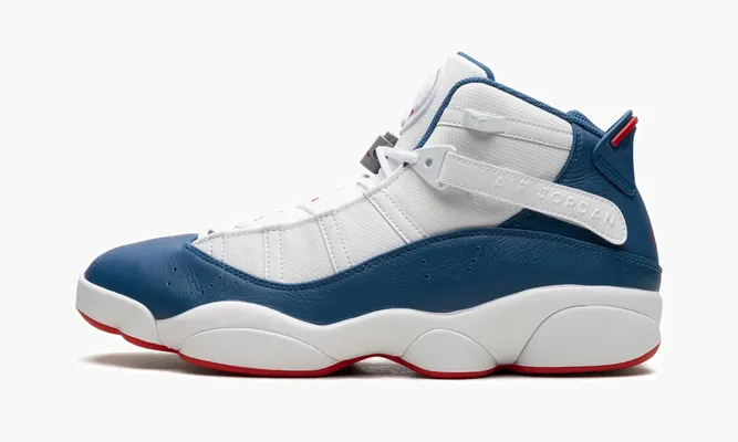 Кроссовки Air Jordan 6 Rings «True Blue» белый