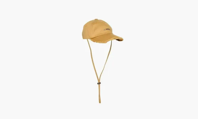 Аксессуары Jacquemus Baseball Cap Fur «Yellow» желтый