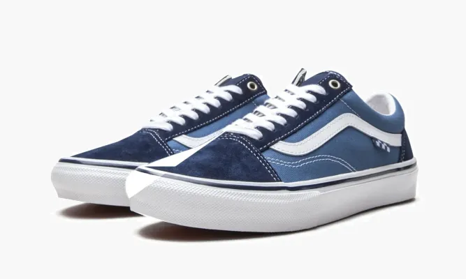 Кроссовки Vans Skate Old Skool «Navy / White» синий