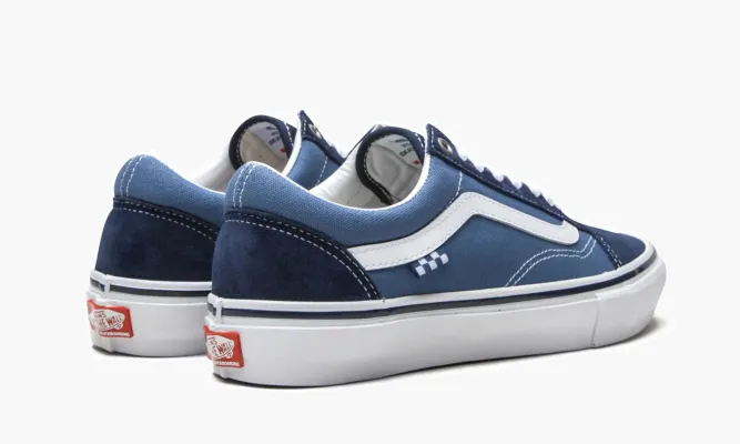 Кроссовки Vans Skate Old Skool «Navy / White» синий