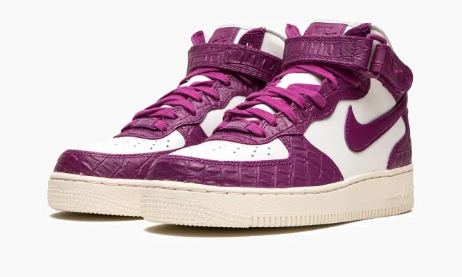 Кроссовки Air Force 1 MID LX WMNS «Tokyo Viotech» белый,фиолетовый