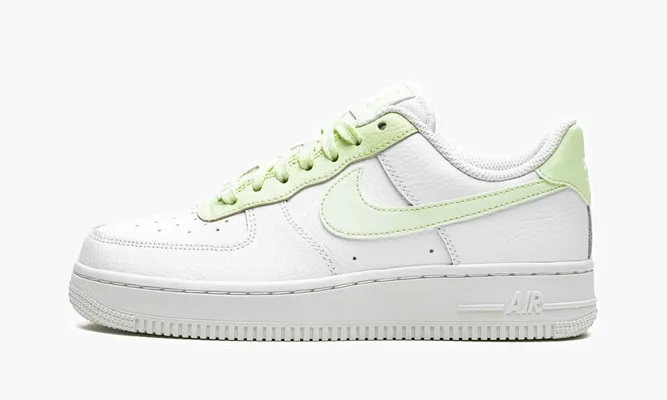 Кроссовки Air Force 1 '07 MNS WMNS «White / Lime Ice» белый