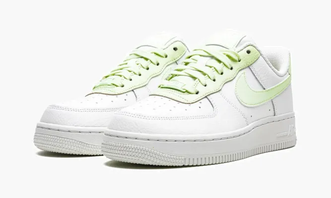 Кроссовки Air Force 1 '07 MNS WMNS «White / Lime Ice» белый