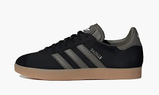 Кроссовки Adidas Gazelle «Black Pantone Gum» черный