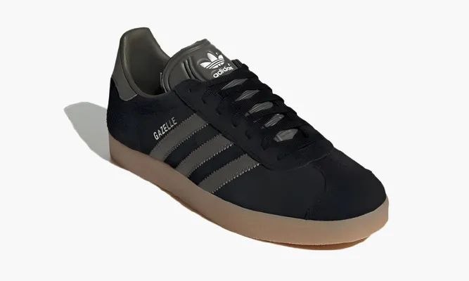 Кроссовки Adidas Gazelle «Black Pantone Gum» черный