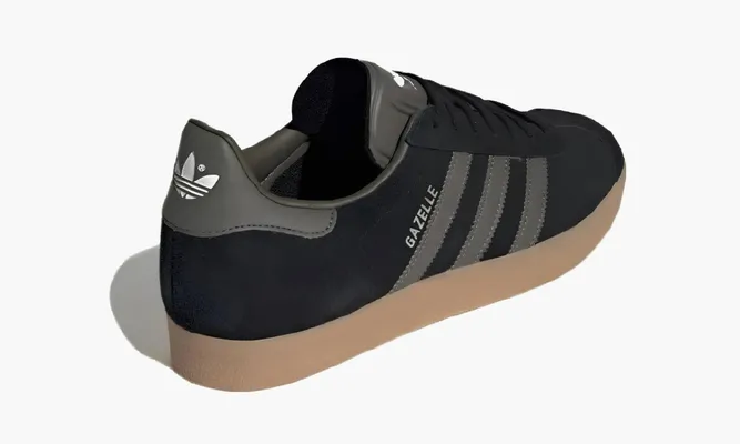 Кроссовки Adidas Gazelle «Black Pantone Gum» черный