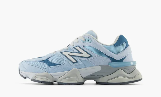 Кроссовки New Balance 9060 «Chrome Blue» lightBlue