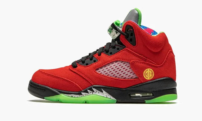 Кроссовки Air Jordan 5 Retro SE GS «What The» оранжевый