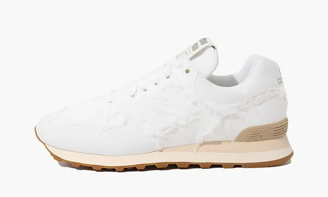 Кроссовки New Balance 574 X Miu Miu Denim Sneakers «White» белый