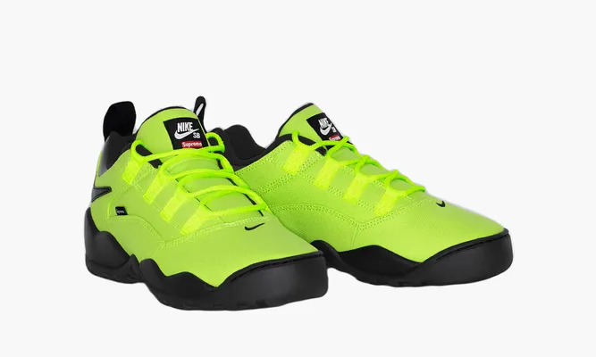 Кроссовки Nike Supreme X SB Air Darwin Low «Green» зеленый