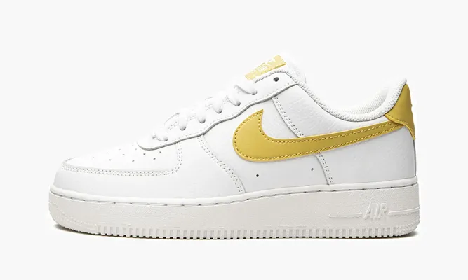Кроссовки Air Force 1 LO MNS WMNS «White / Saturn Gold» белый