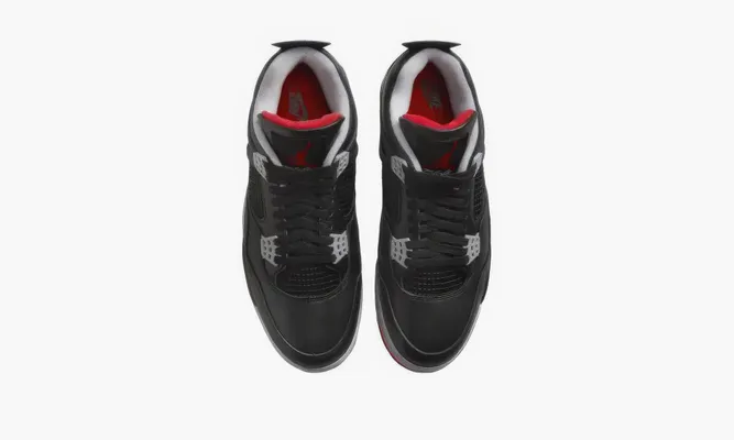 Кроссовки Air Jordan 4 Retro «Bred Reimagined» черный