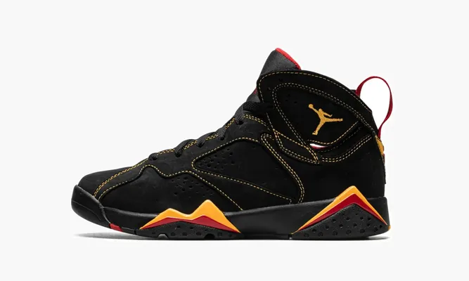 Кроссовки Air Jordan 7 Retro GS «Citrus 2022» черный