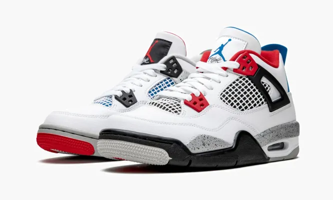 Кроссовки Air Jordan 4 Retro GS «What The» белый