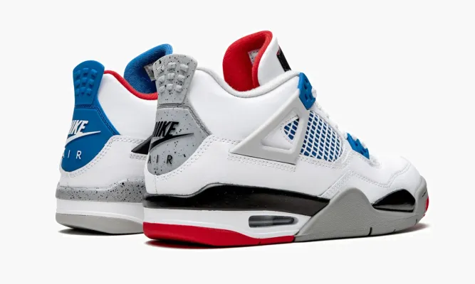 Кроссовки Air Jordan 4 Retro GS «What The» белый