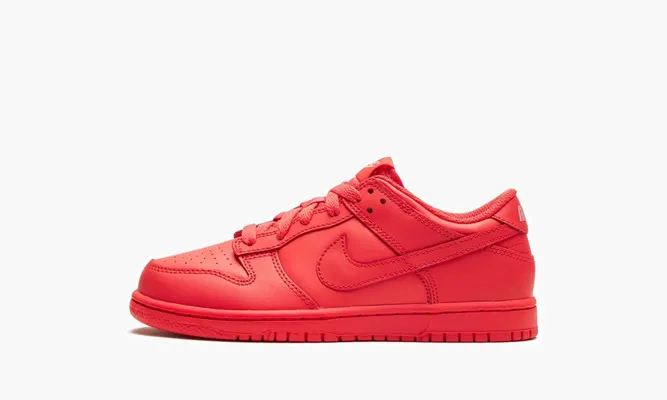 Для самых маленьких Nike Dunk Low PS «Track Red» красный