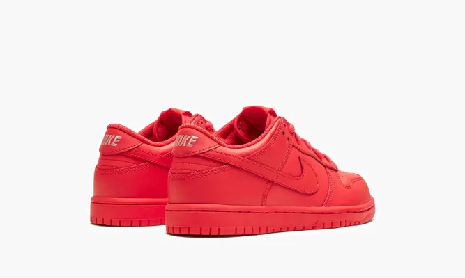 Для самых маленьких Nike Dunk Low PS «Track Red» красный