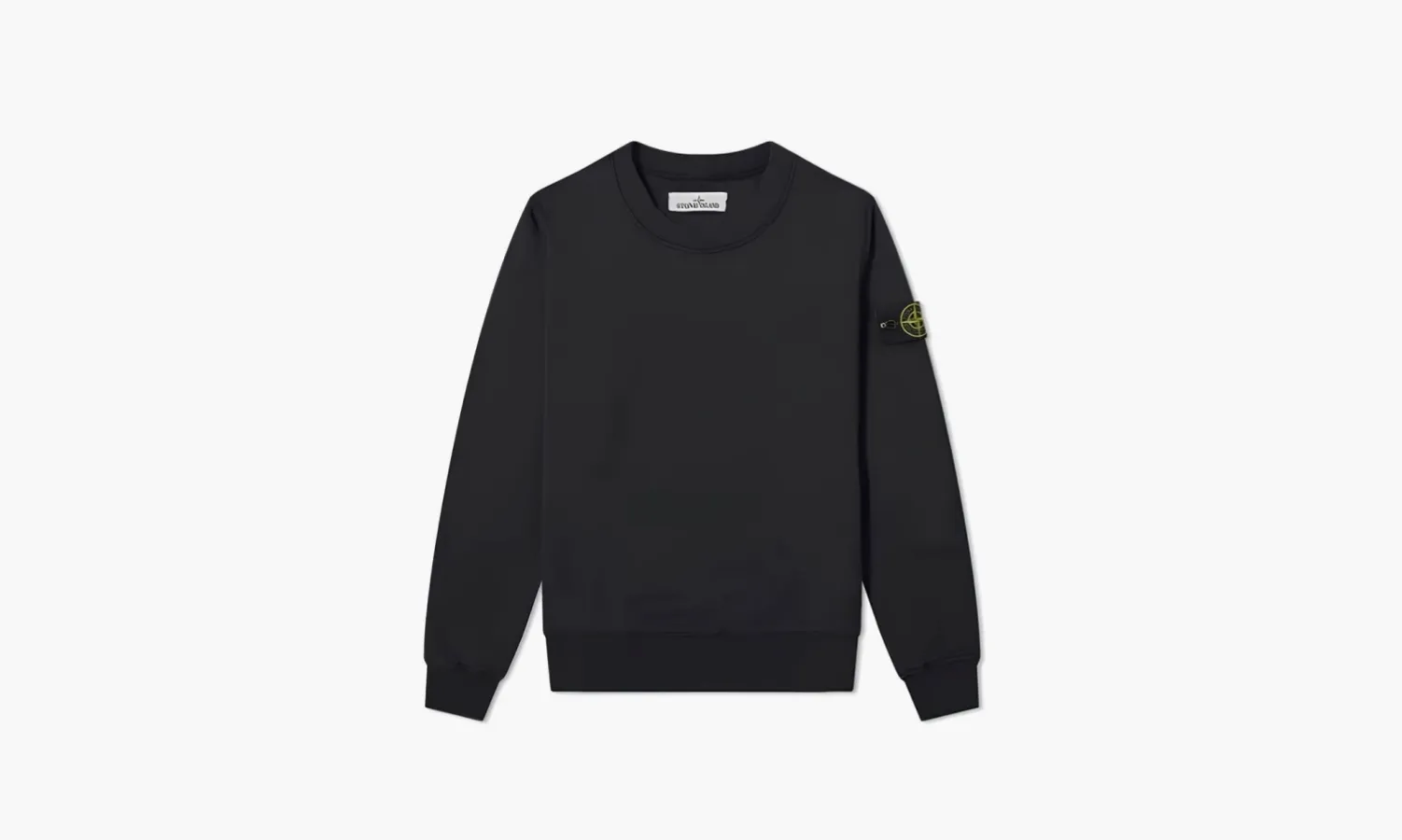 Stone Island Garment Dyed Crew Neck Sweat «Black»