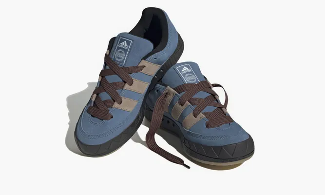 Кроссовки Adidas Originals Adimatic «Indigo Black» синий
