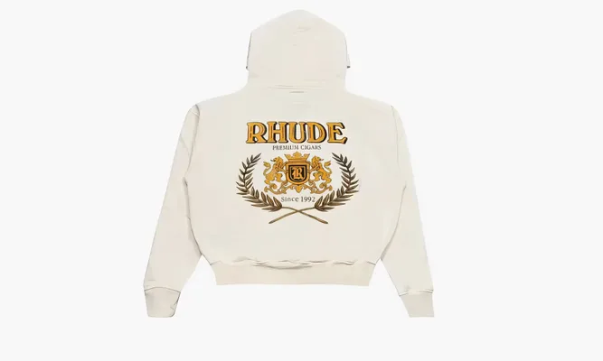 Одежда RHUDE Cresta Cigar Hoodie «Vintage White» белый