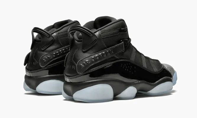 Кроссовки Air Jordan 6 Rings «Black Ice» черный