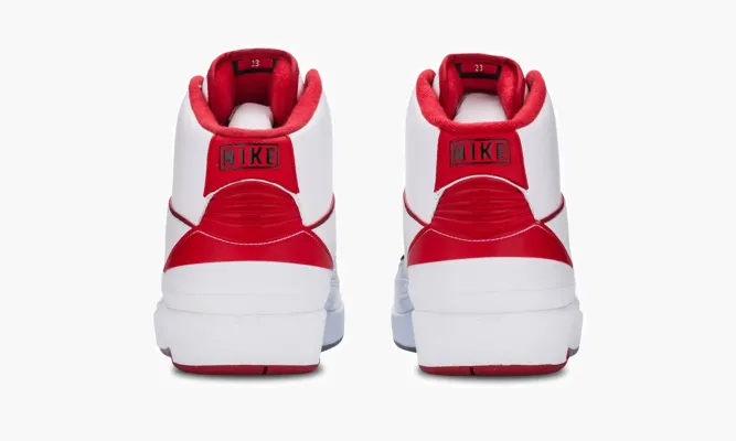 Кроссовки Air Jordan 2 Retro «White / Varsity Red» белый