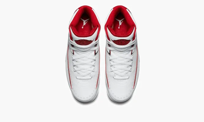 Кроссовки Air Jordan 2 Retro «White / Varsity Red» белый