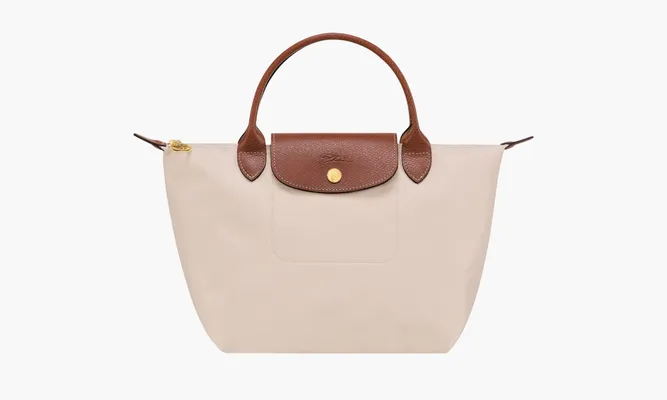 Сумки Longchamp Le Pliage Original S Handbag Paper  белый