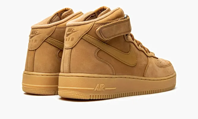 Кроссовки Air Force 1 Mid '07 'Flax коричневый