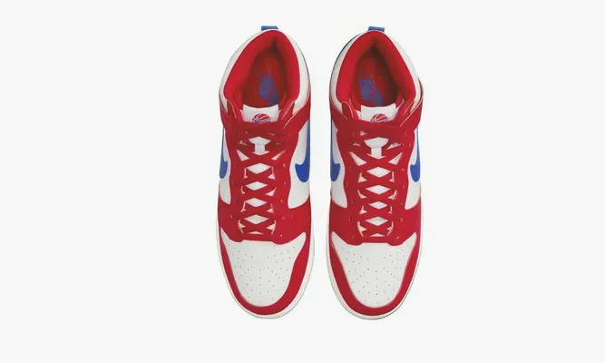 Кроссовки Nike Dunk High «Usa» белый,красный