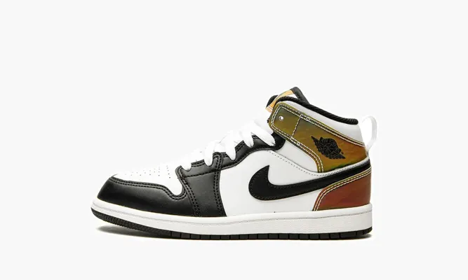 Для самых маленьких Air Jordan 1 Mid SE PS «Heat Reactive» белый